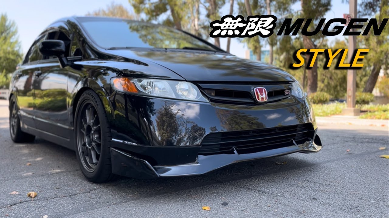 Installing Mugen Style Front Lip on my 8th Gen Si (FA5)