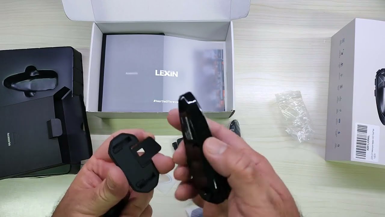 LEXIN GTX Interfono Moto, Auricolari Bluetooth Moto, Kit con doppio interfono carino    ma
