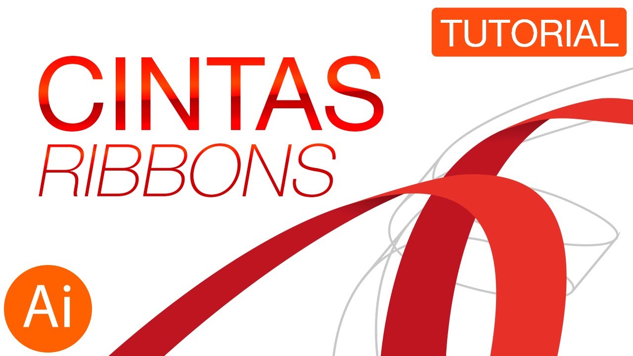 Cintas (Ribbons) | Tutorial Adobe Illustrator
