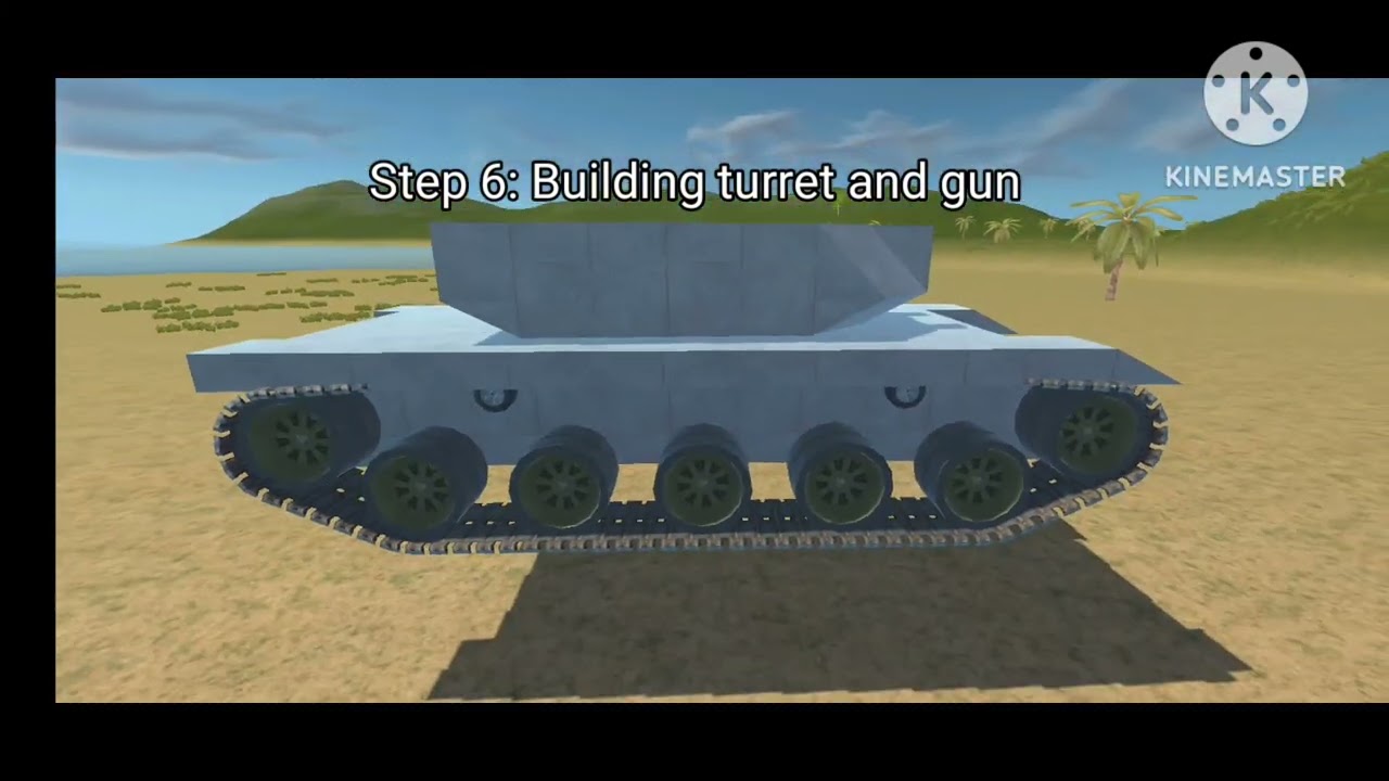 How to Build Your first Tank on Sandbox World 3D Mechanics