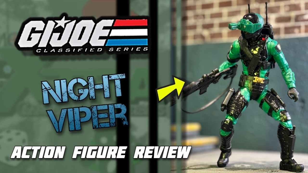 Night Viper | GI Joe Classified Review | Sneaky Hit of the Wave?