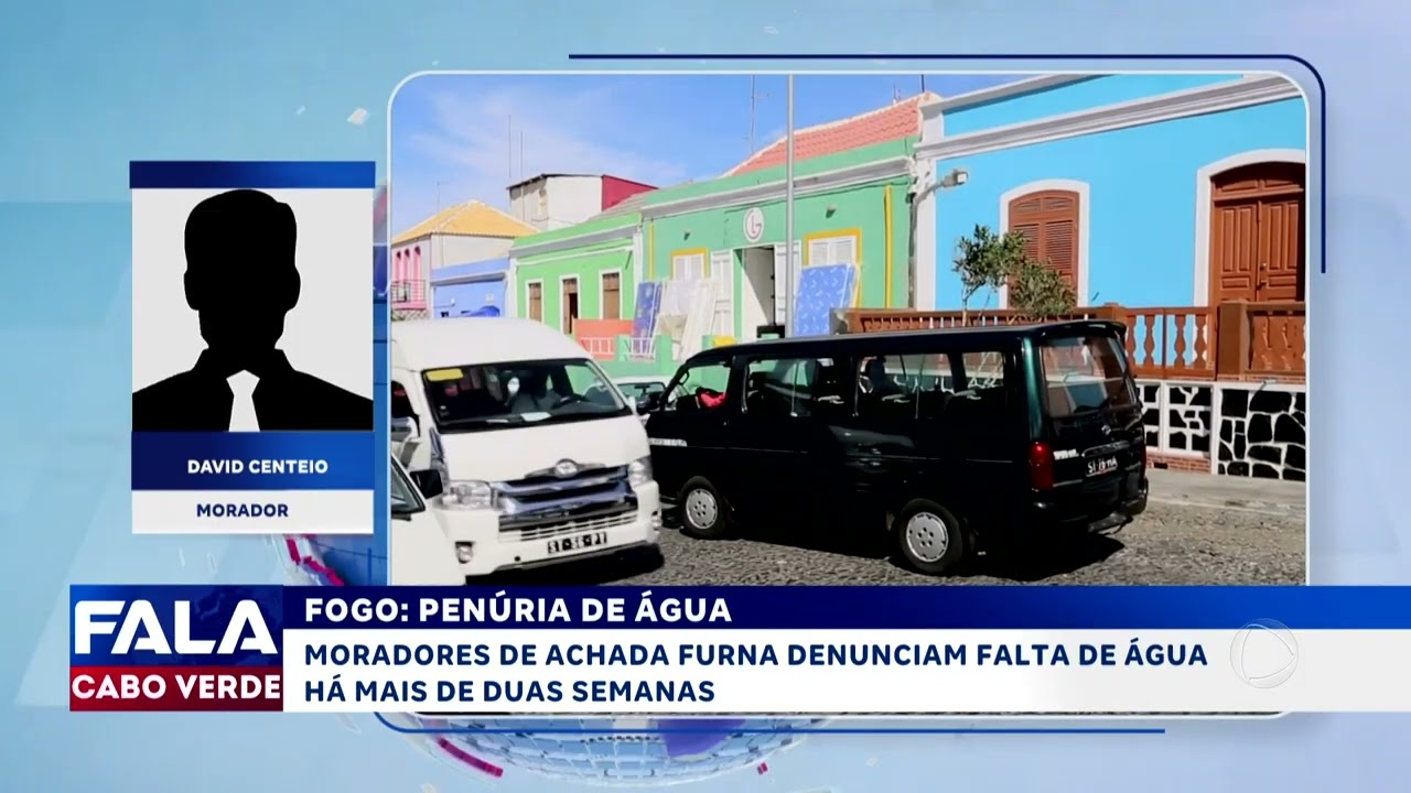 Moradores de Achada Furna na ilha do Fogo denunciam falta de água | Fala Cabo Verde