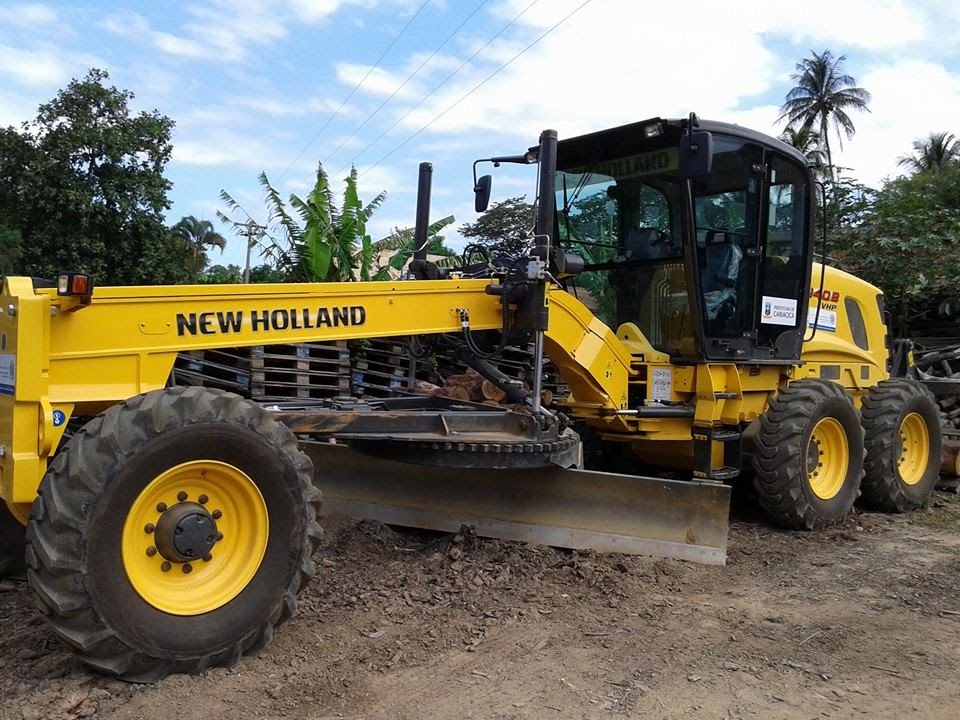 Vídeo Aula Motoniveladora PATROL Nova New Holland 140B
