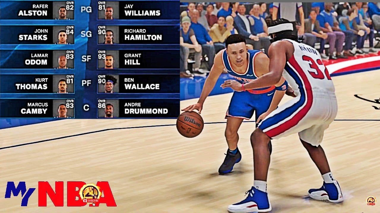 🏀 KNICKS 🆚️ PISTONS 🏀 MyNBA