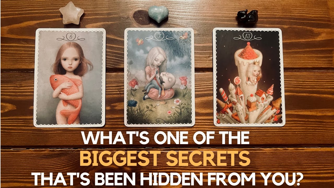 What's one of the BIGGEST SECRETS that's been hidden from you? ✨🤫 😮✨ | Pick a card