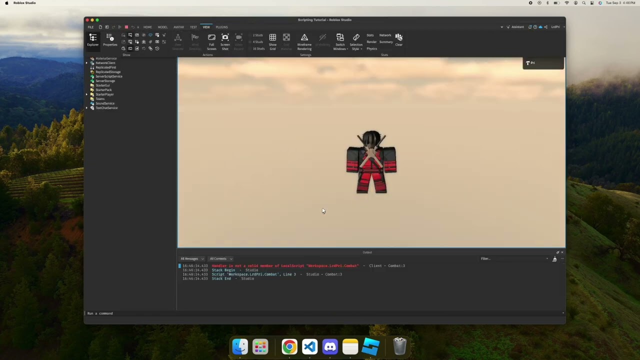 ROBLOX Combat System Scripting Tutorial | Part 1