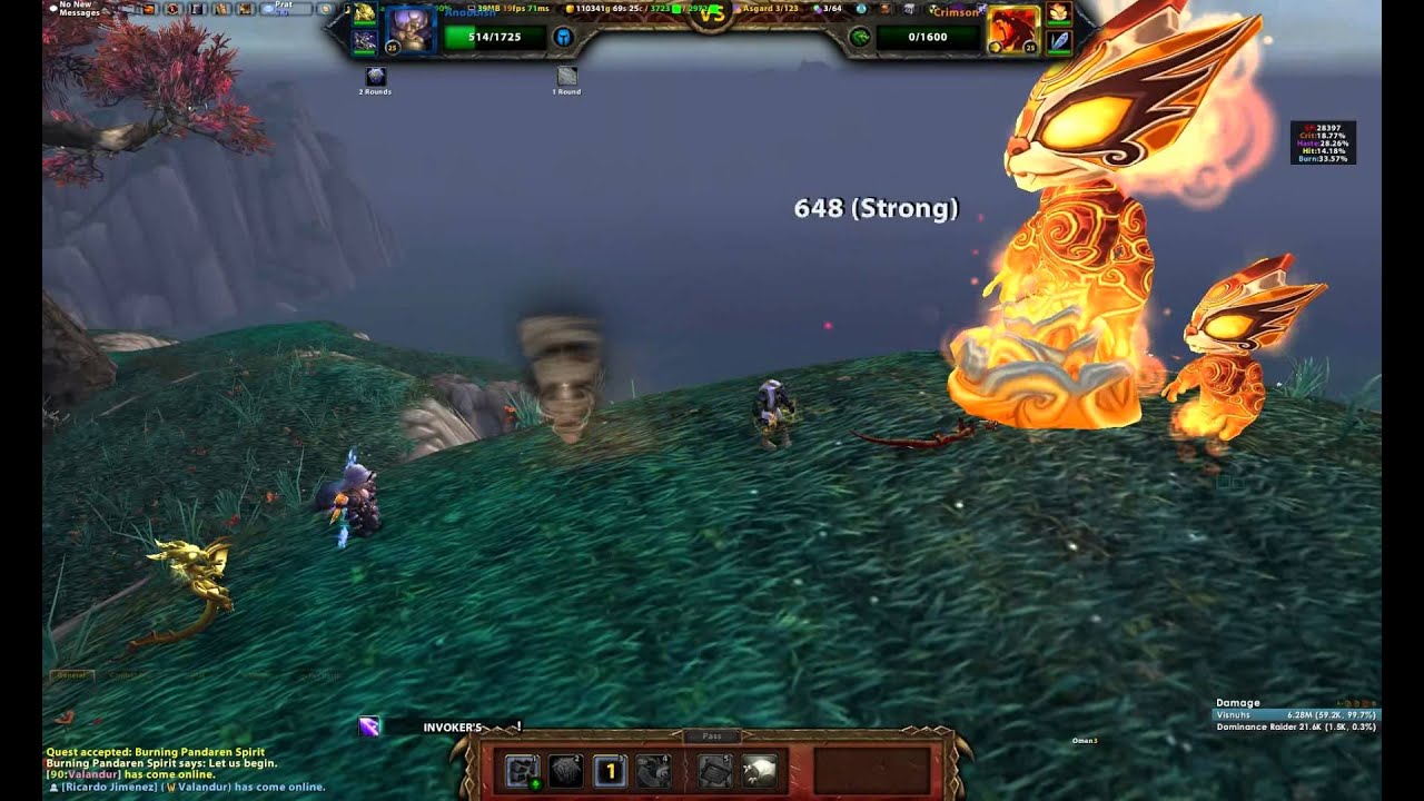 Burning Pandaren Spirit Powerlvl HD