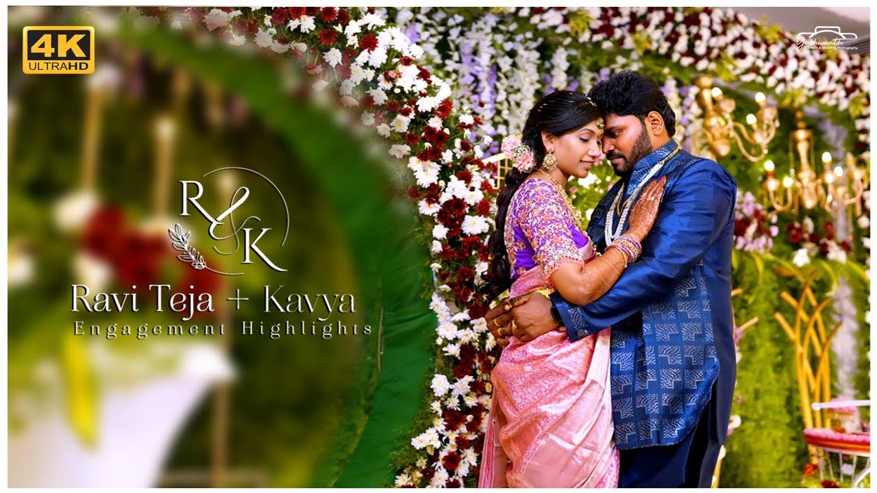 Ravi Teja + Kavya Engagement Highlights