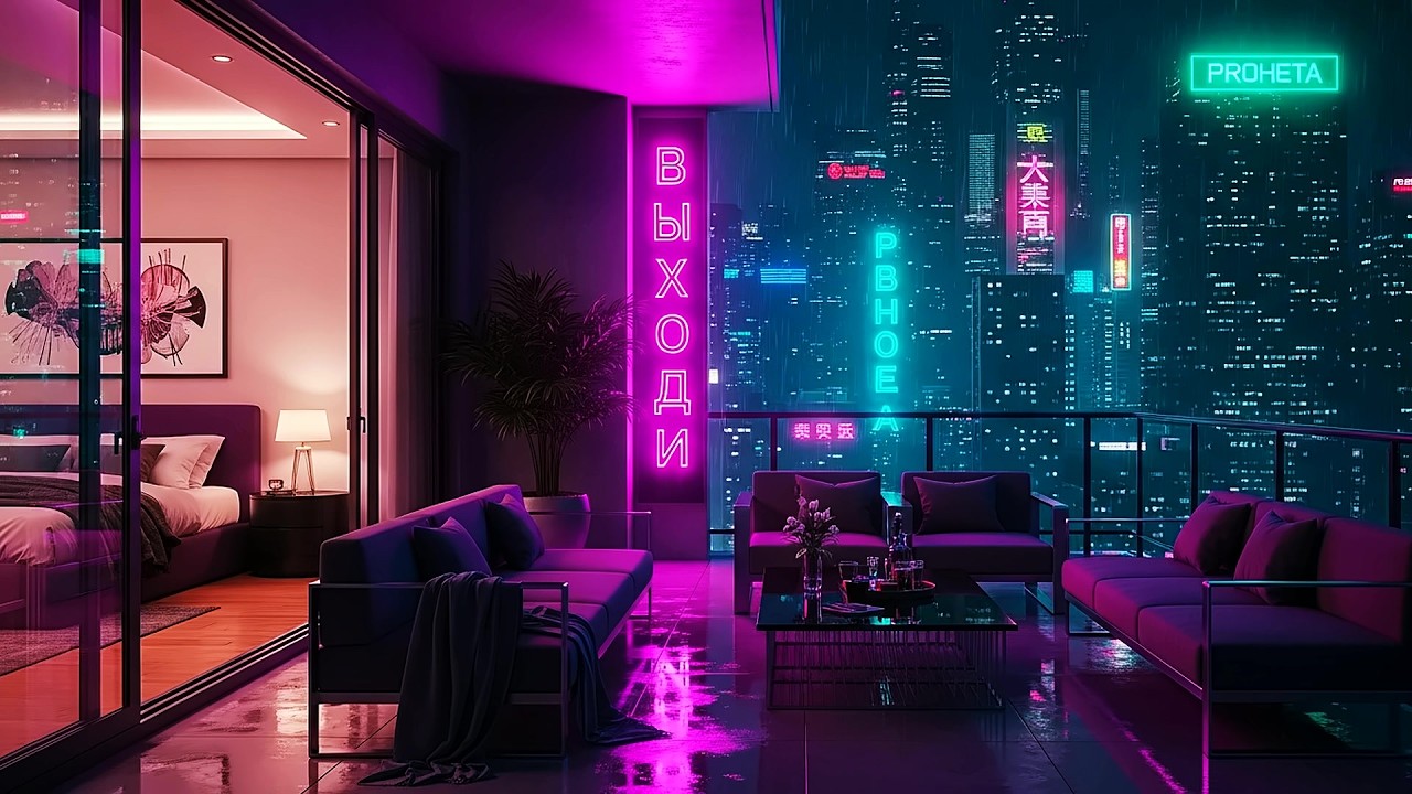 Japanese Town After Rain 🌧️ Lofi Hip Hop Beats for Relax | 80s & 1990 | The Japanese Town