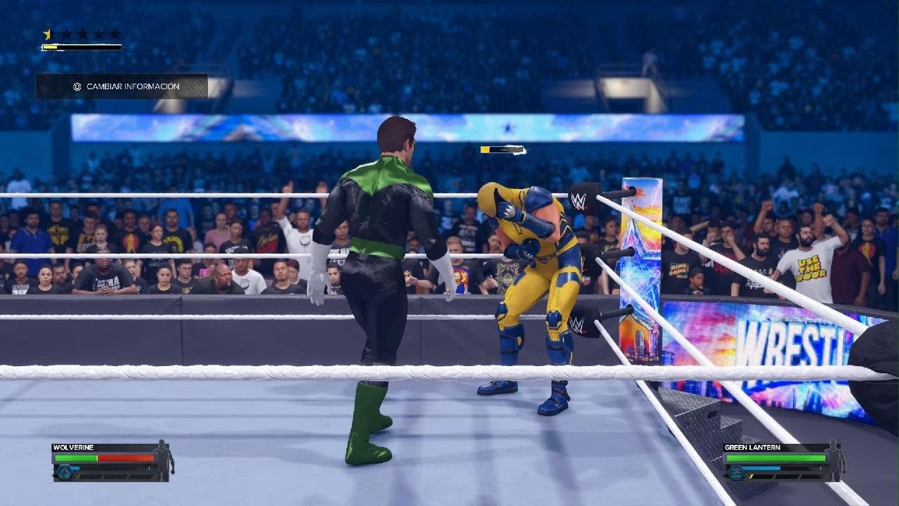 WWE 2K24 Spider-Man hace de las suyas y molesta a Wolverine