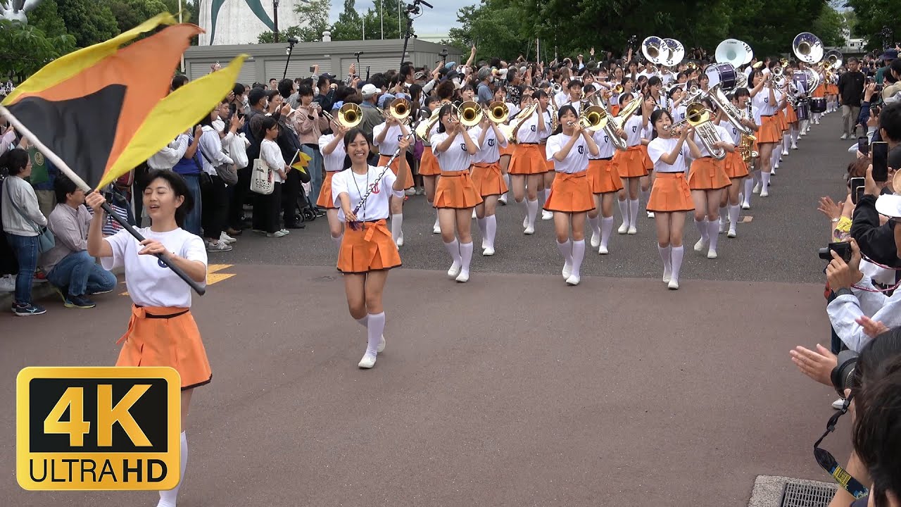 京都橘高校吹奏楽部 | 関西ローズ EXPO 2025 ローズパレード 往路 万博記念公園 | KYOTO TACHIBANA SHS BAND | 2025年5月25日