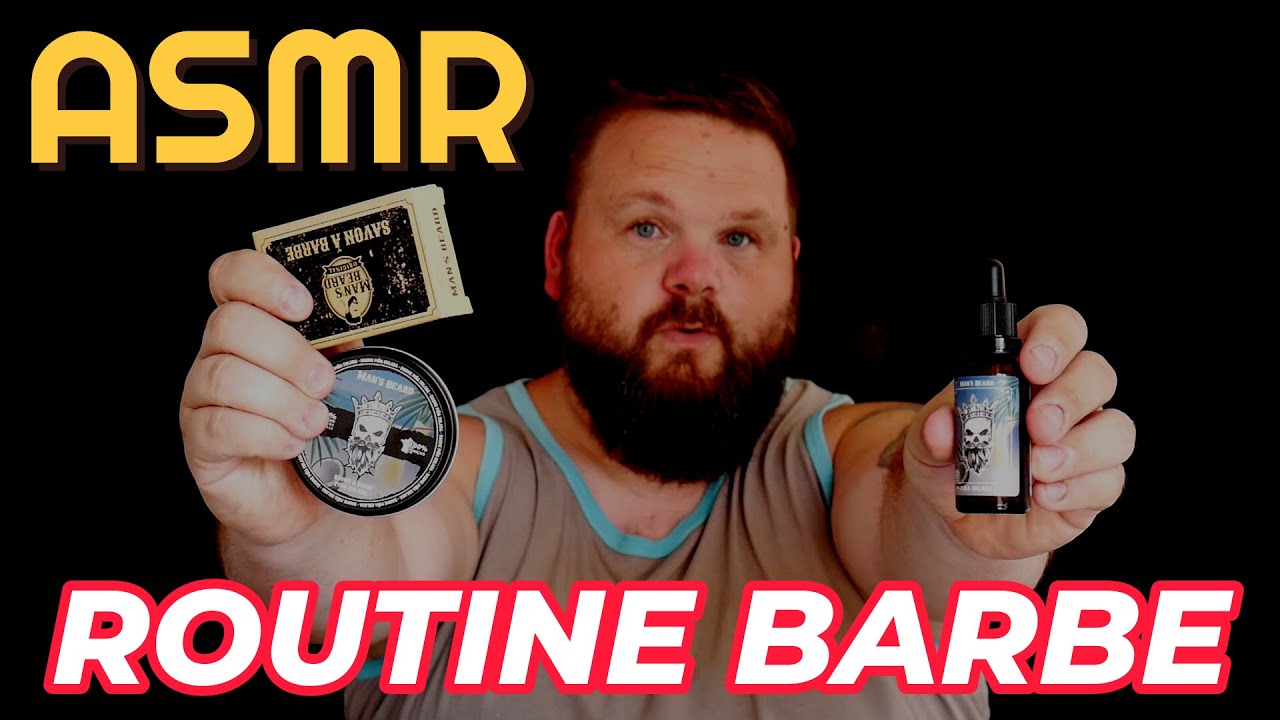 ASMR MA ROUTINE BARBE #asmr #asmrfr #français #sleep