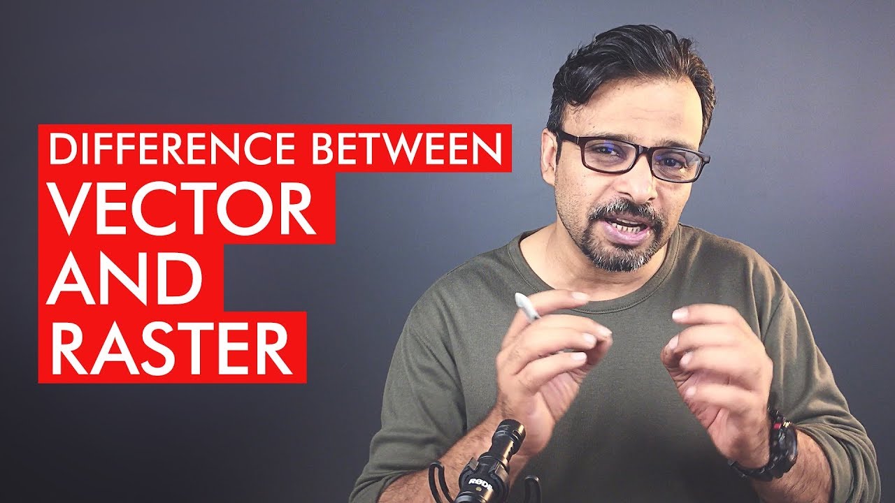 Vector vs Raster Explained - Urdu / Hindi