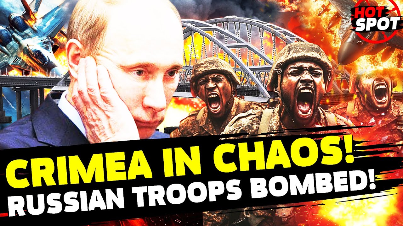 🔥UKRAINIAN DRONES DEVASTATE CRIMEA! PUTIN’S OFFENSIVE FAILS! RUSSIAN FRONT COLLAPSES! | HOT SPOT