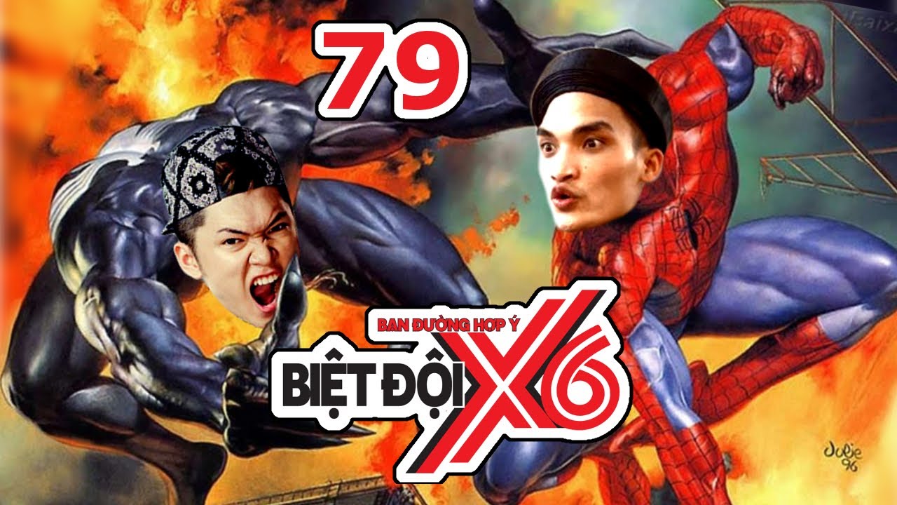 BIỆT ĐỘI X6 | Tập 79 | Mạc Văn Khoa - Bảo Kun hóa thân Spider Man tham gia X6 Squad | 210717 🎉