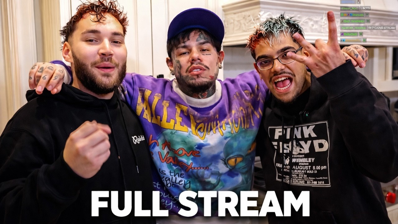 Adin Ross Reunites With 6ix9ine! (FULL STREAM)
