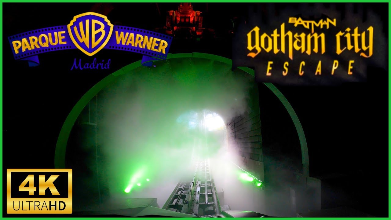 BATMAN Gotham City Escape | P.O.V | Parque WARNER Madrid