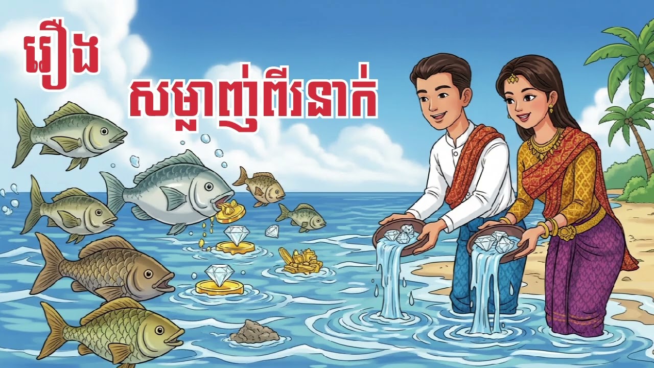 រឿង សម្លាញ់ពីរនាក់ #និទានរឿងព្រេង