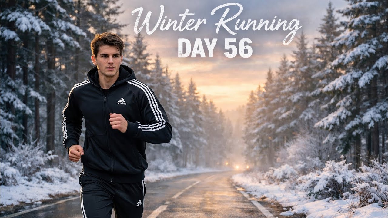 Winter Running Day 56 #fitnesseverywhere #loveyourself