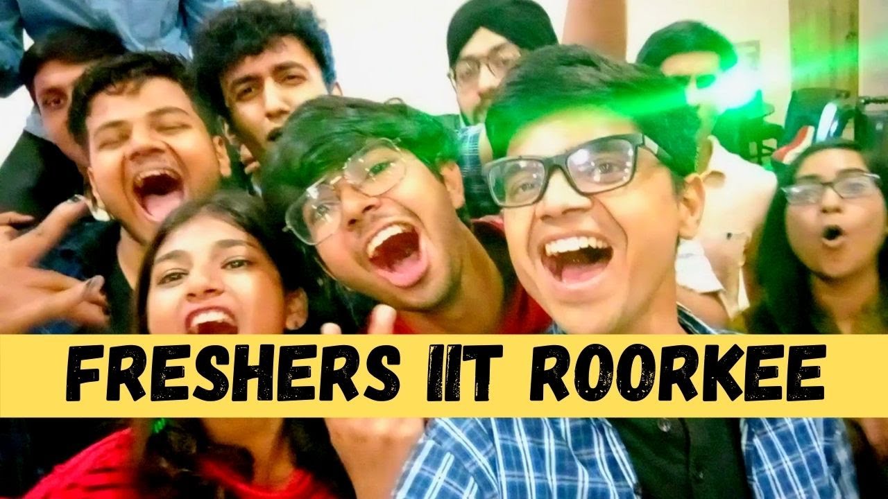 Freshers party at IIT Roorkee | Standup-Club | Vlog-9 | Life at IIT