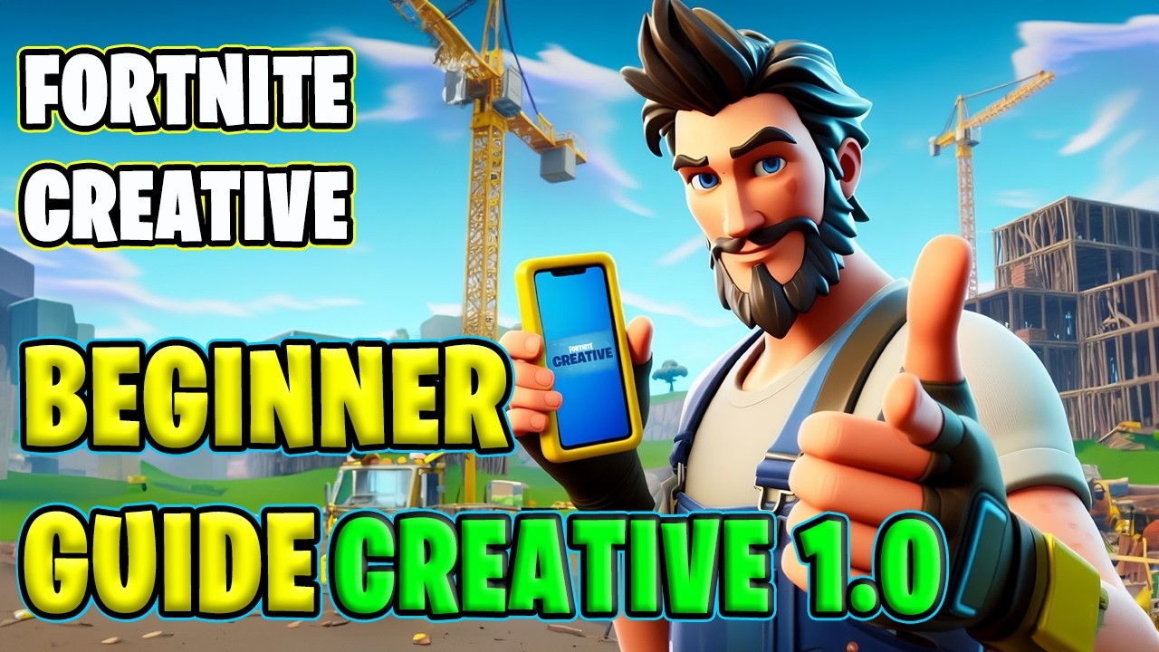 Fortnite Creative Beginner Guide 2024 (part 1)