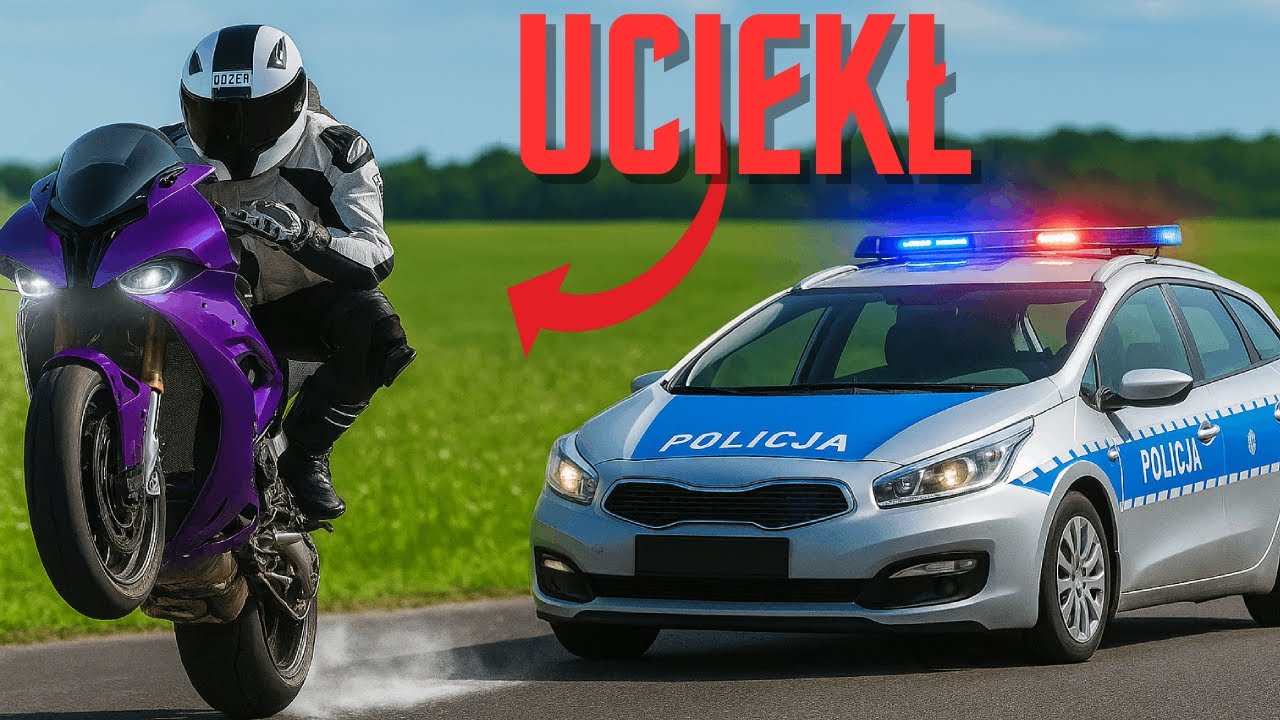 Kiedy Policjanci Nie Potrafią Złapać Motocyklistów