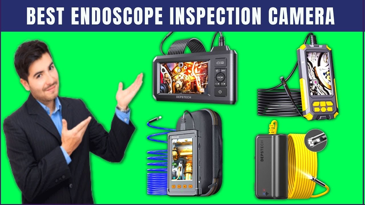Best Wireless Endoscope Inspection Camera📱Best Sewer Camera - Must Watch