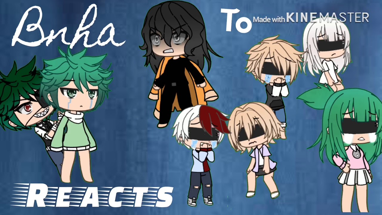 Bnha reacts to tiktoks  +villain deku w/ moms and hero’s