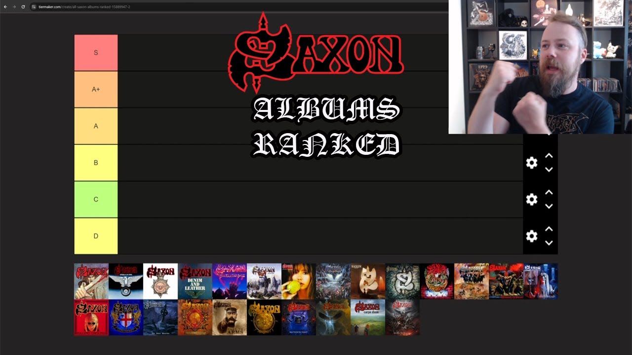 Saxon Albums Ranked
