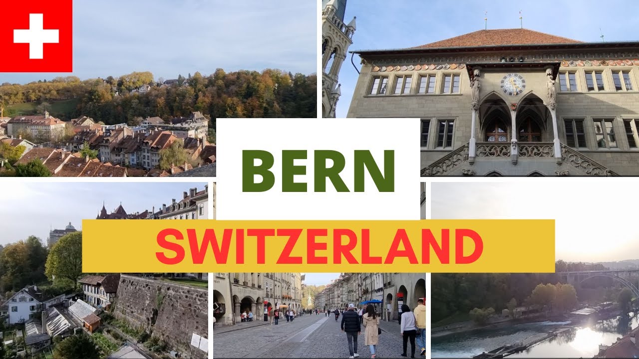 Walking around BERN , SWITZERLAND | City Hall, Bern Münster, observation deck, and more!