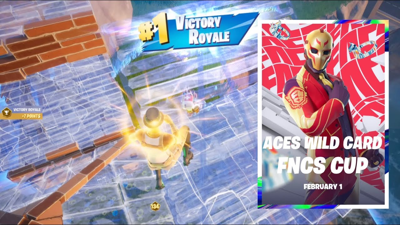 How I WON the NEW Aces Wild Card FNCS Skin Cup!!! (4K Ps5)