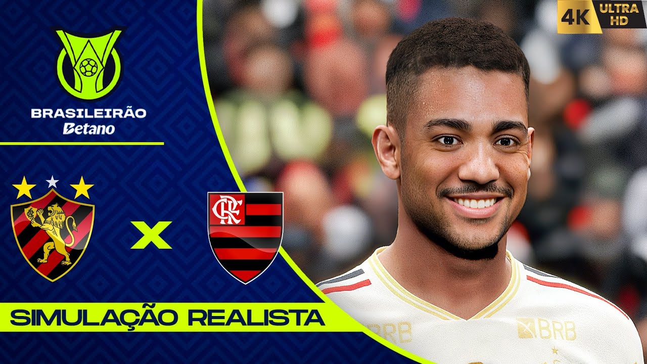 SPORT X FLAMENGO | BRASILEIR&Atilde;O 2025 | GOGOSZ PATCH 4K60FPS ULTRA REALISTA.