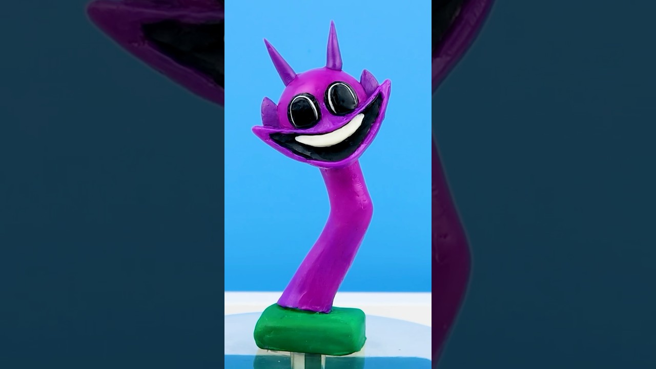 Making Incredibox Sprunki phase 4 Purple (Durple) with CLAY #sprunki #sprunkiincredibox