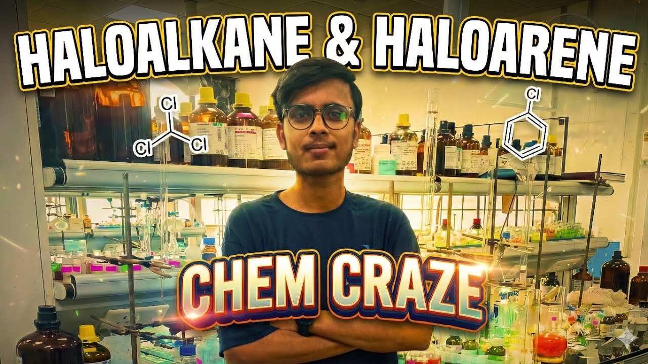 Haloalkane and Haloarene Class 12th Board booster series 