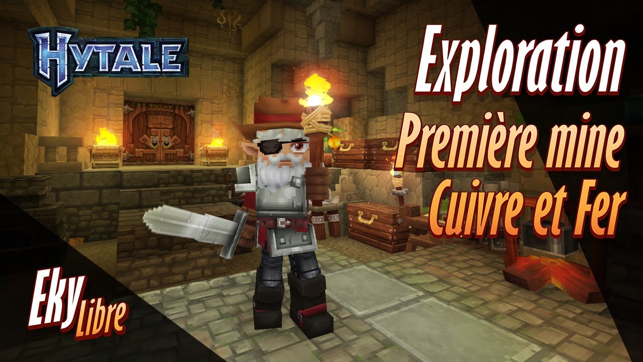 Hytale / Nom d'une mine ! Du cuivre et du fer...