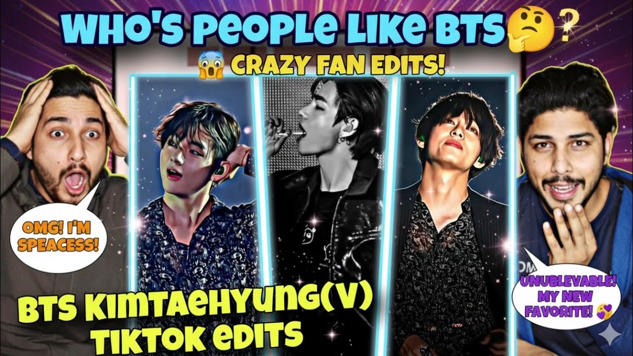 Reaction on BTS (Kimtaeyung) Hindi mix tiktok / insta reels ||Pakistan Reaction ||BTS Army||Viral||