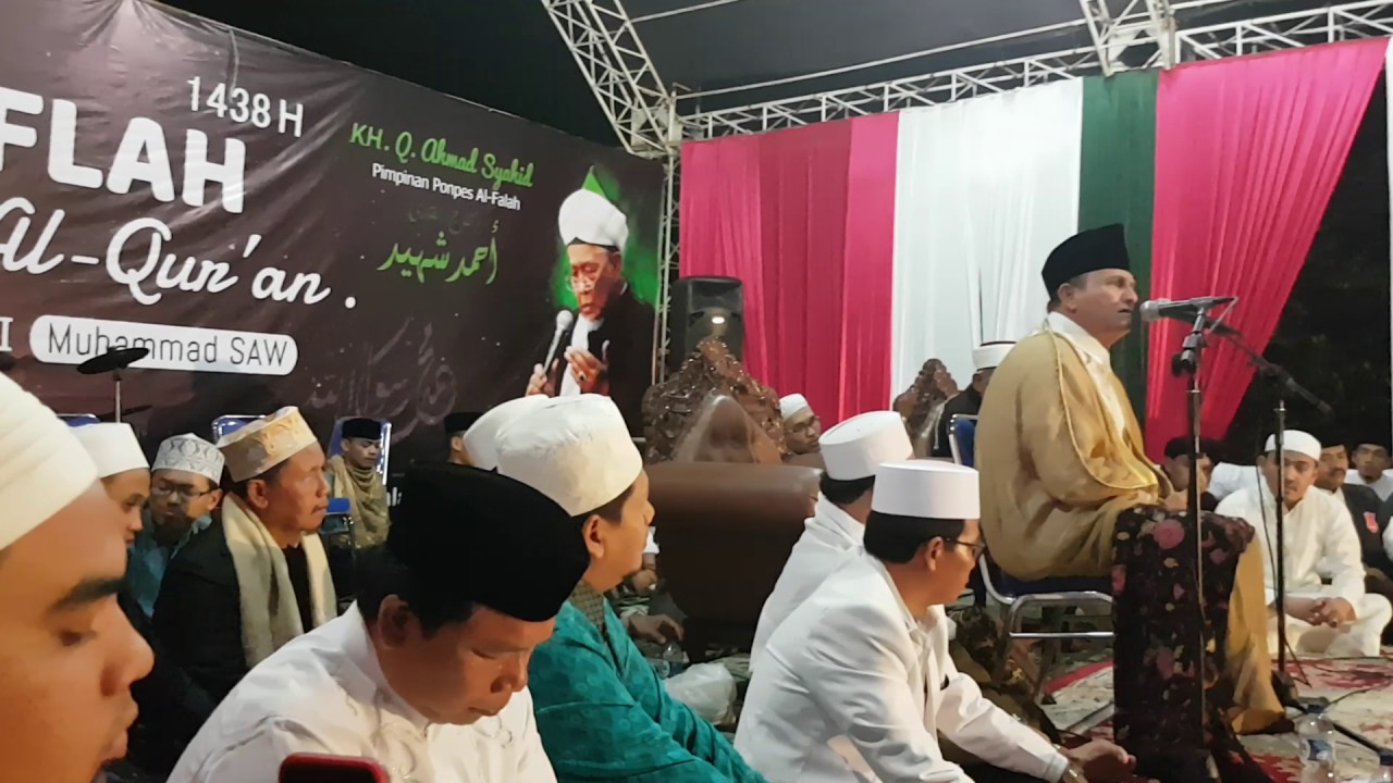 TERBARU..... SYEIKH DR. AHMED NUAINA DI PONPES AL FALAH BANDUNG. PART 1. MPH1. INDONESIA. 15.12.2016