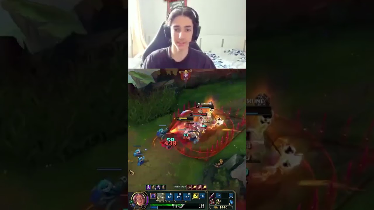 Unlucky the replay was cut but trust me, I killed Zilean #generalsniper #leagueoflegends #100t