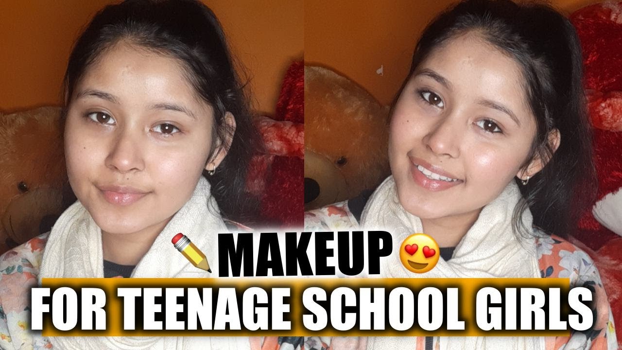 Everyday makeup for school going girl/ 5 min easy makeup|Easy-Quick Makeup| Kiran Tutorialz | KTZX