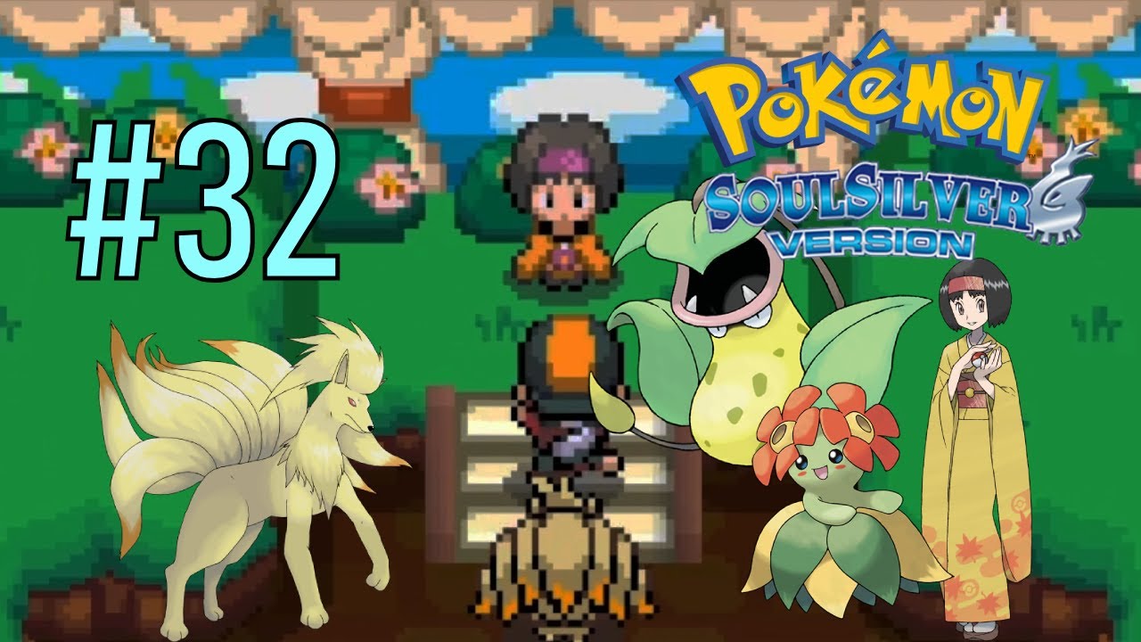 Pokémon SoulSilver Walkthrough – Celadon Gym Battle (Leader Erika) | Part 32