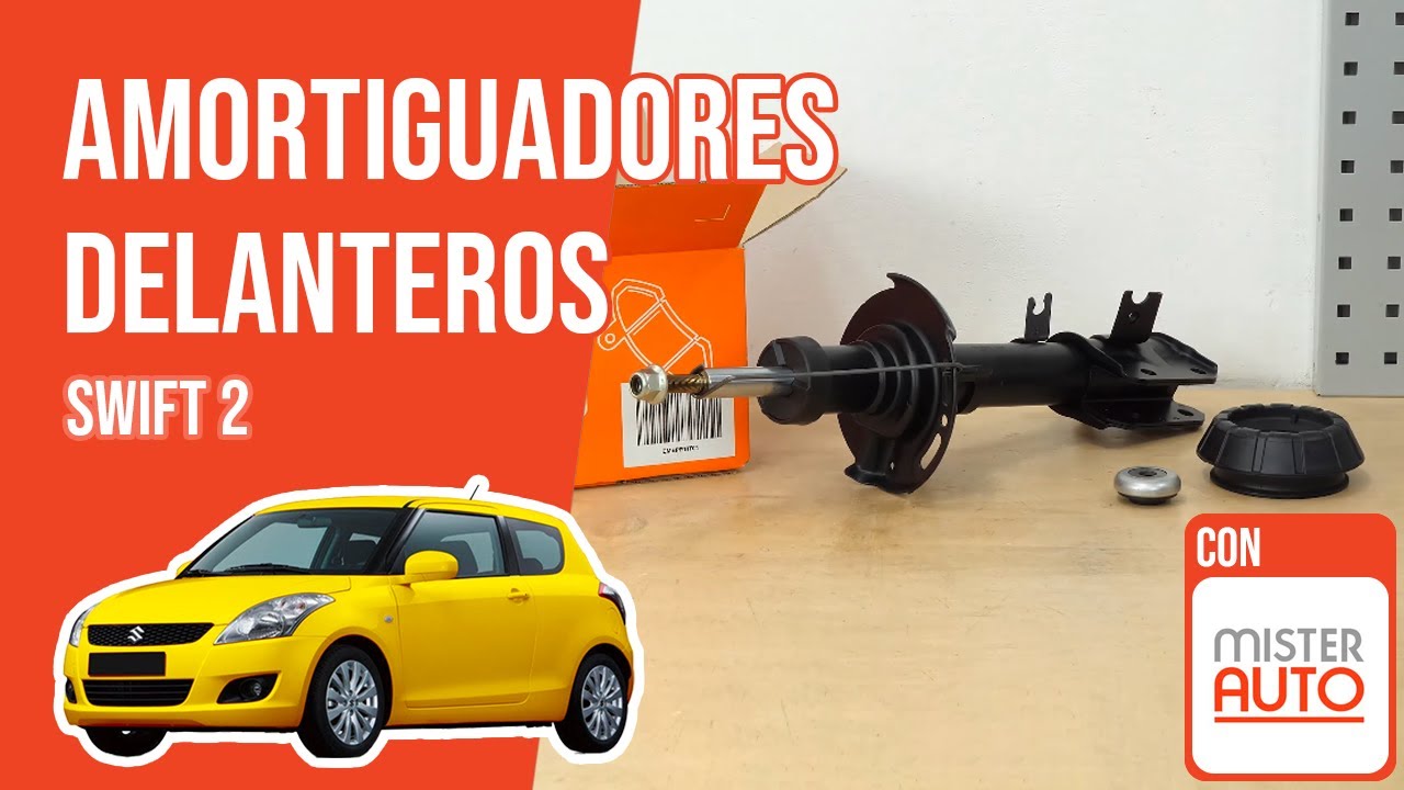 Cómo cambiar los amortiguadores delanteros Swift 2 ➿