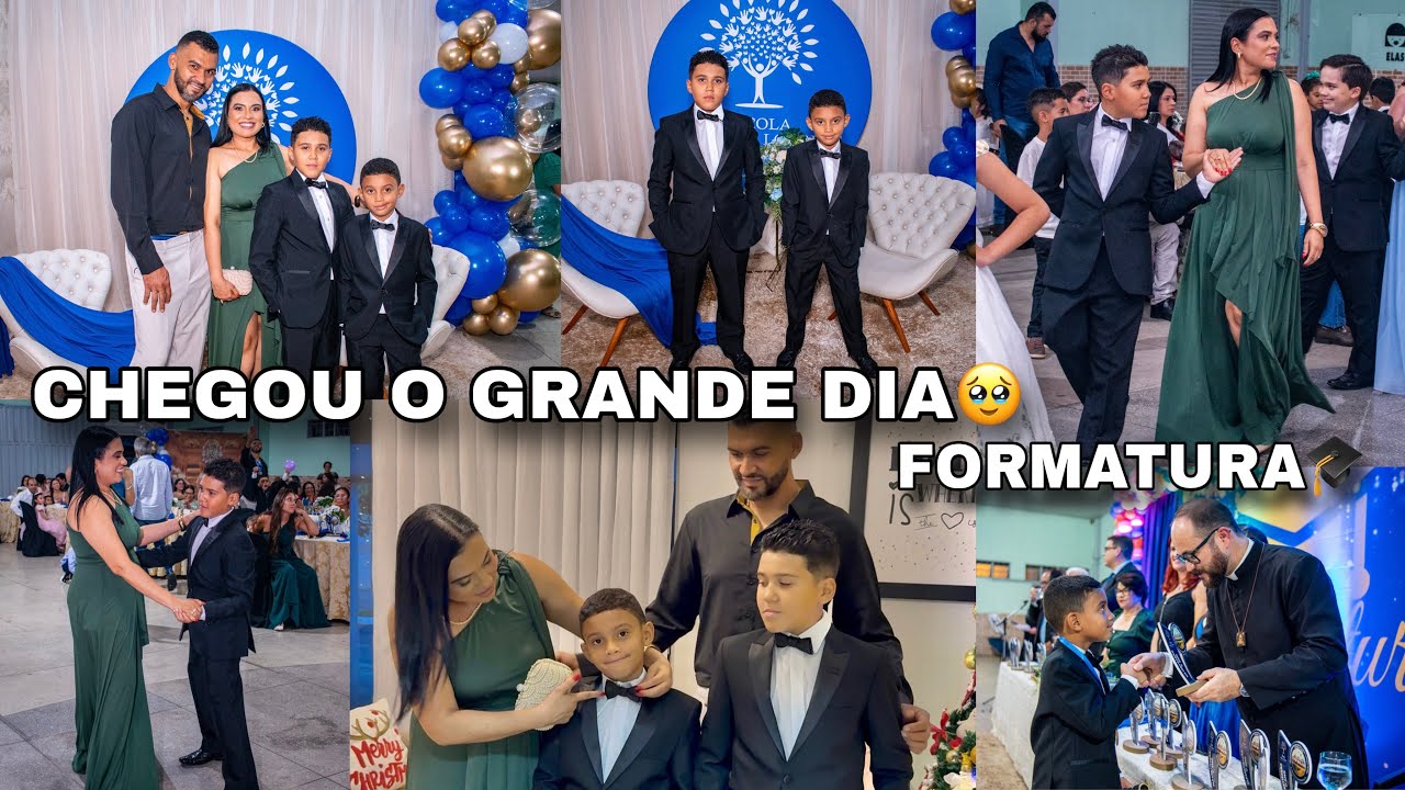 DIA LINDO🤩FORMATURA DOS MEUS FILHOS🥹foi emocionante😍ROTINA + PREPARATIVOS PARA FESTA🎉 GLAUCIA MOURA 
