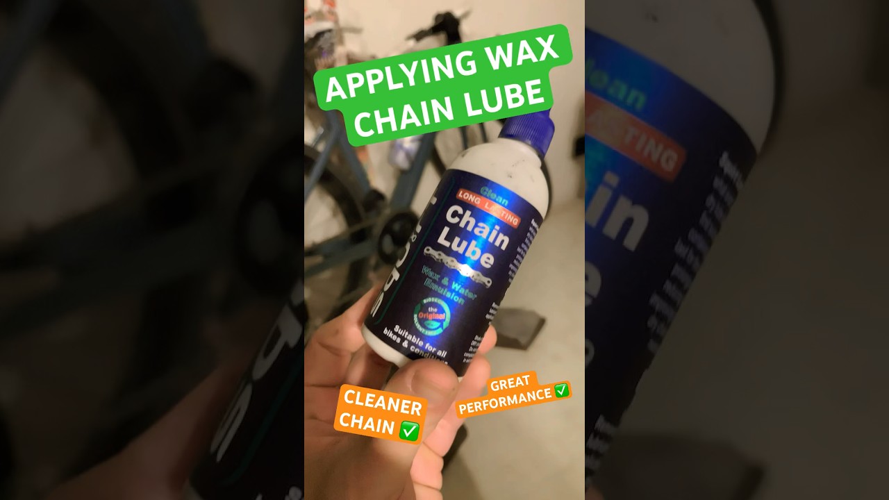 How to Lube a Bike Chain 🚴 Easy Wax & Oil Lube Tutorial