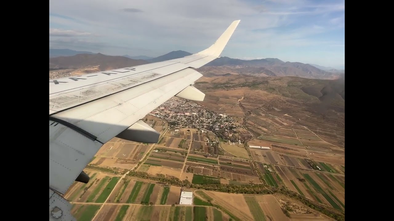 Landing at Oaxaca International Airport (OAX)