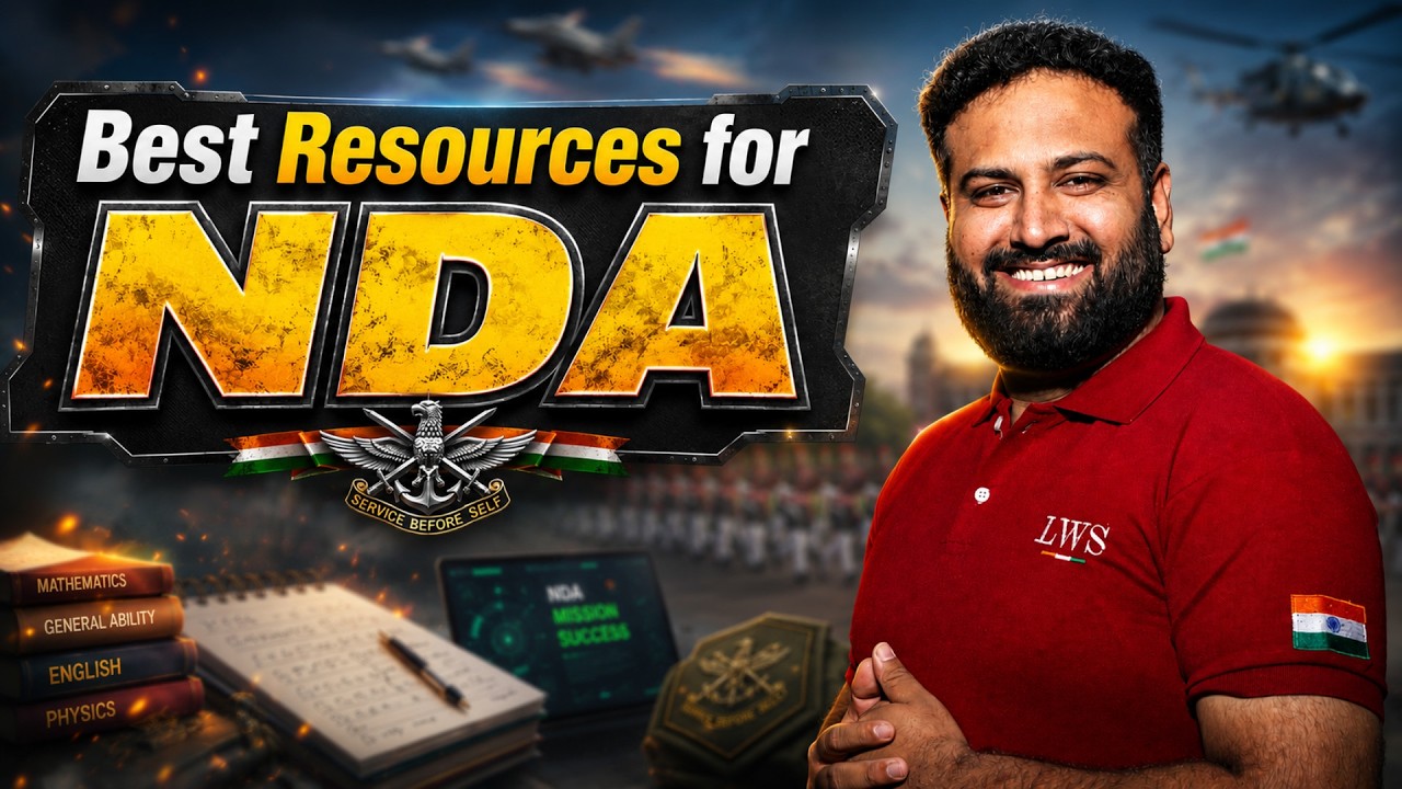 90% NDA Aspirants ye Free Resources miss kar dete Hain | NDA 2027 Preparation - LWS | Sumit Sir