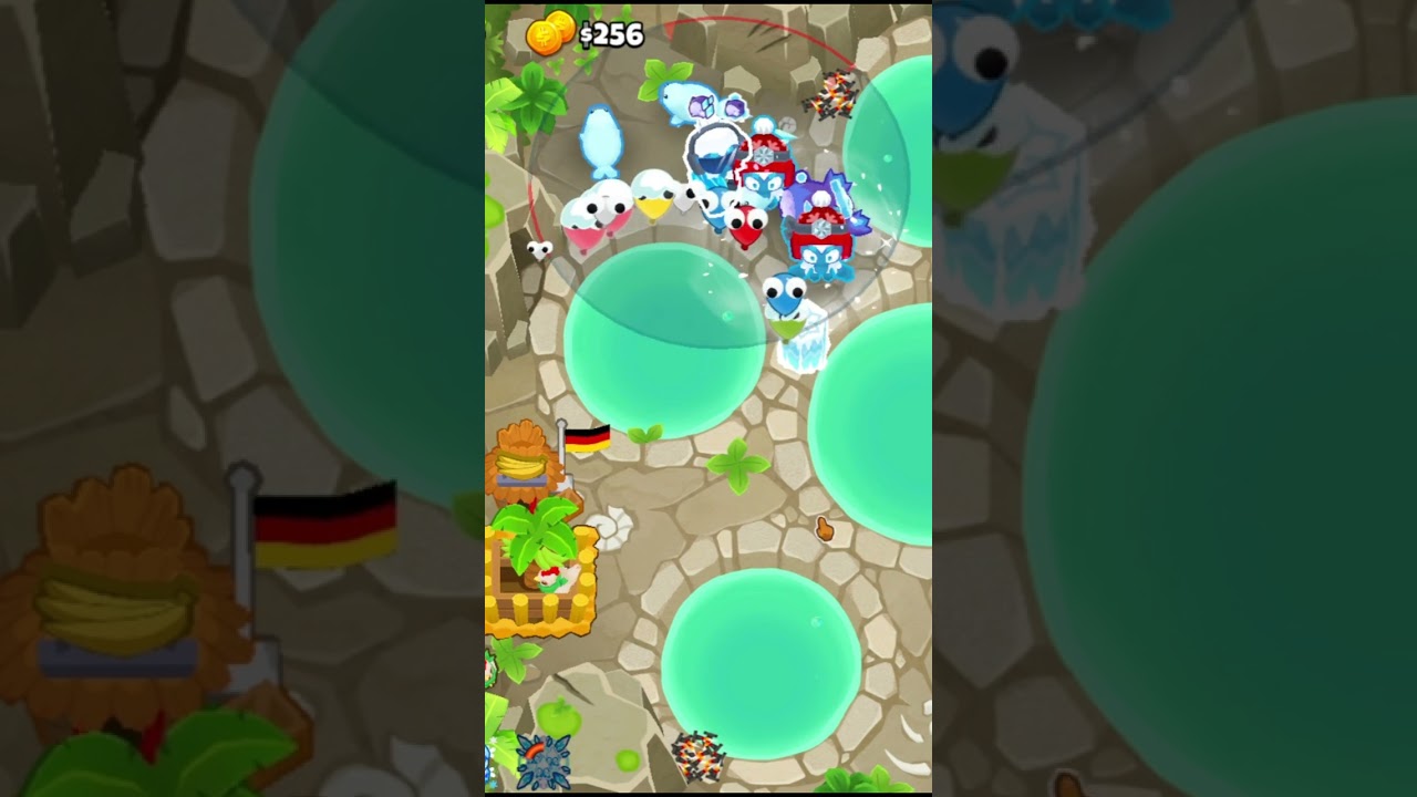 BTD6 Ice Monkey Run with Silas +Villages and Farms Part 4