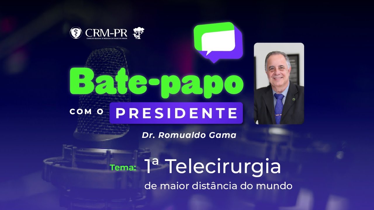 2026/01/12 Bate-papo com o Presidente: 1ª Telecirurgia de maior distância do mundo