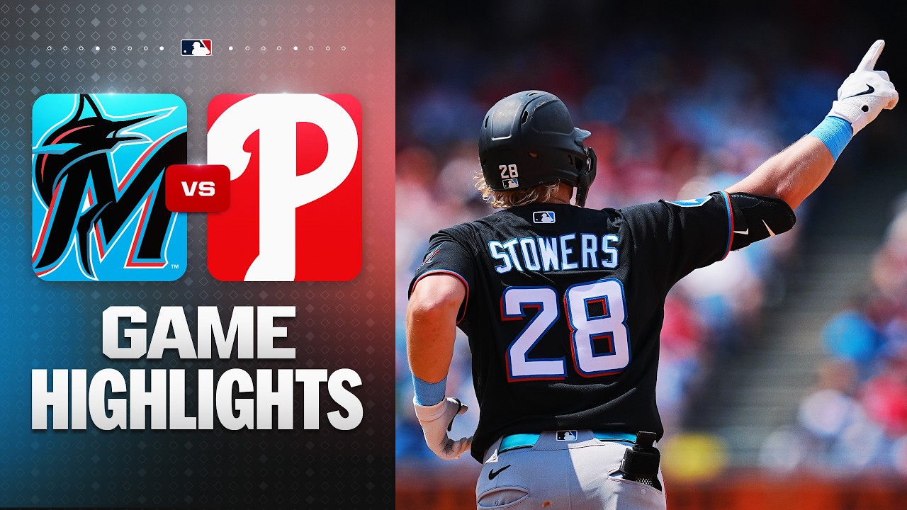 MARLINS vs. PHILLIES Full Game Highlights (6/17/26) | MLB Highlights