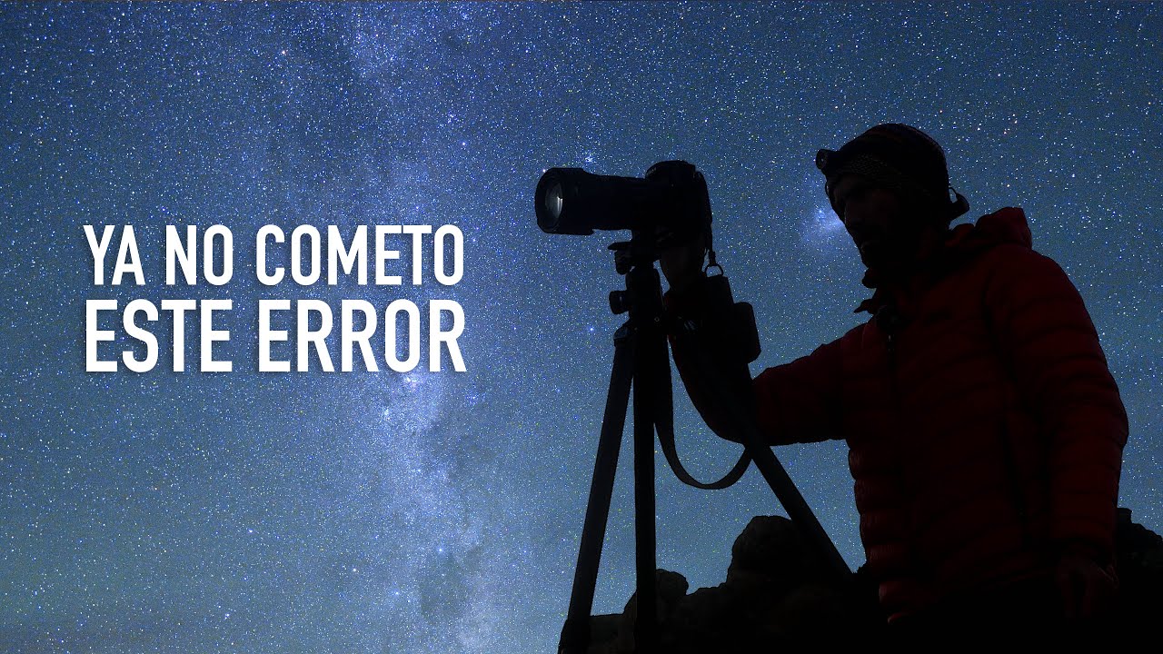 Mi ERROR más grande en FOTOGRAFÍA NOCTURNA y cómo lo SOLUCIONÉ