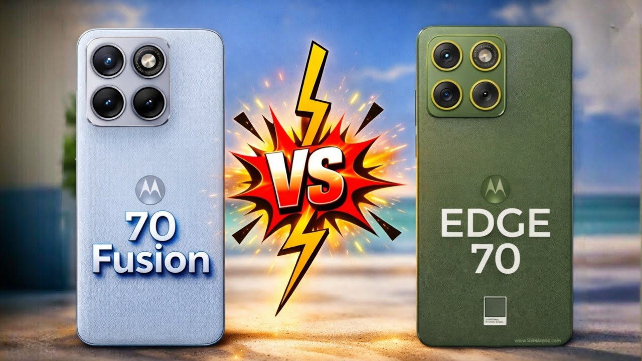 Motorola Edge 70 Fusion Vs Motorola Edge 70 🔥 | Full Comparison |